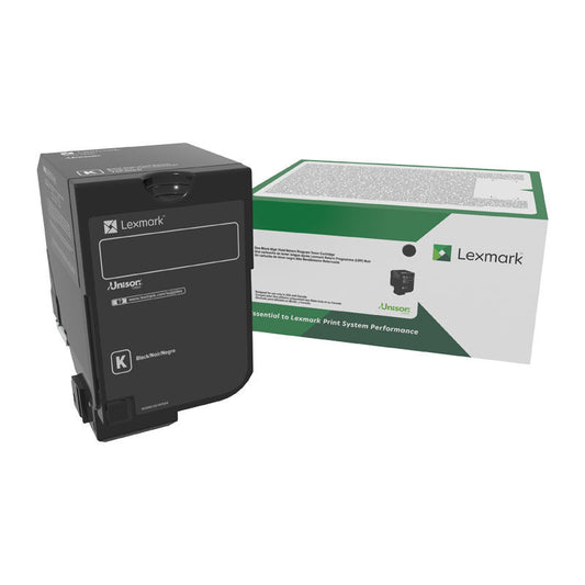 Lexmark 74C60K0 Black Genuine Toner Cartridge