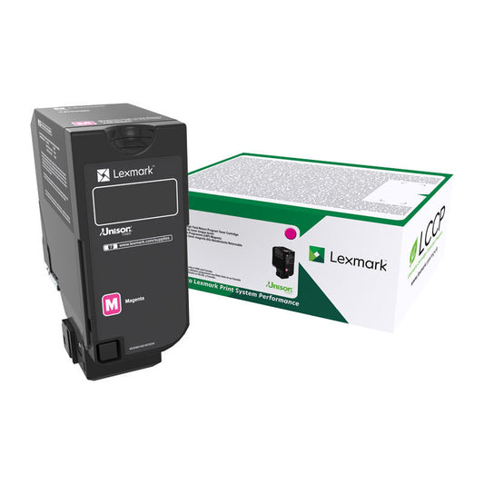 Lexmark 74C60M0 Magenta Genuine Toner Cartridge