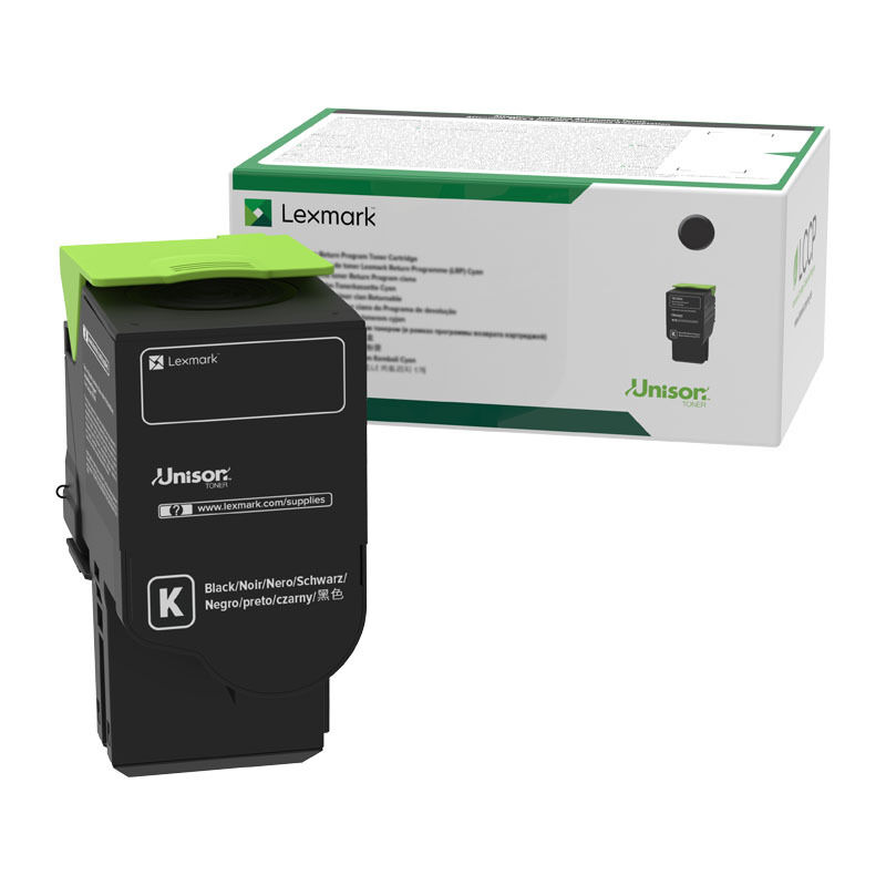 Lexmark 78C6UKE Black Genuine Toner Cartridge