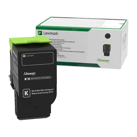 Lexmark 78C6UKE Black Genuine Toner Cartridge