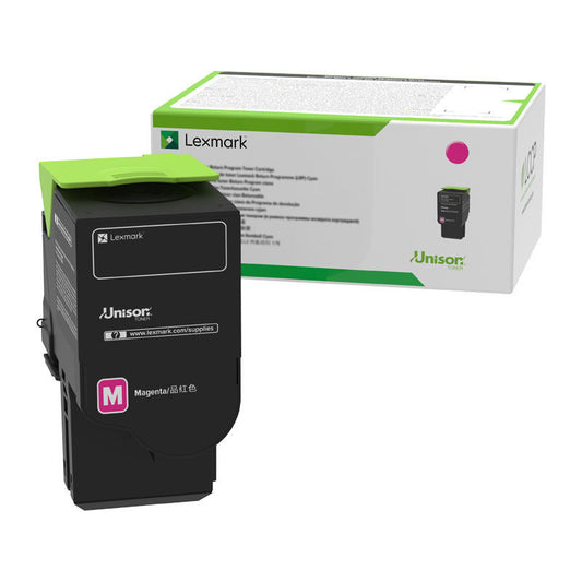 Lexmark 78C6XME Magenta Genuine Toner Cartridge