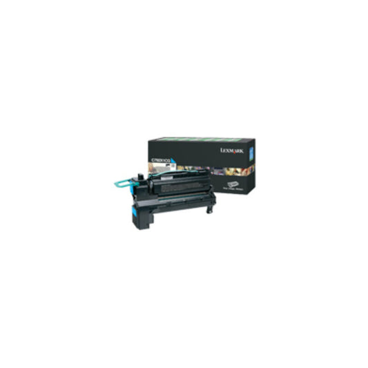 Lexmark C792X1CG Cyan Genuine Toner Cartridge