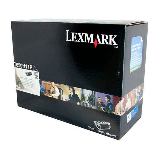 Lexmark T650H11P Black Genuine Toner Cartridge