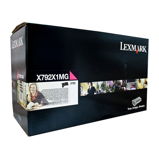 Lexmark X792X1MG Magenta Genuine Toner Cartridge