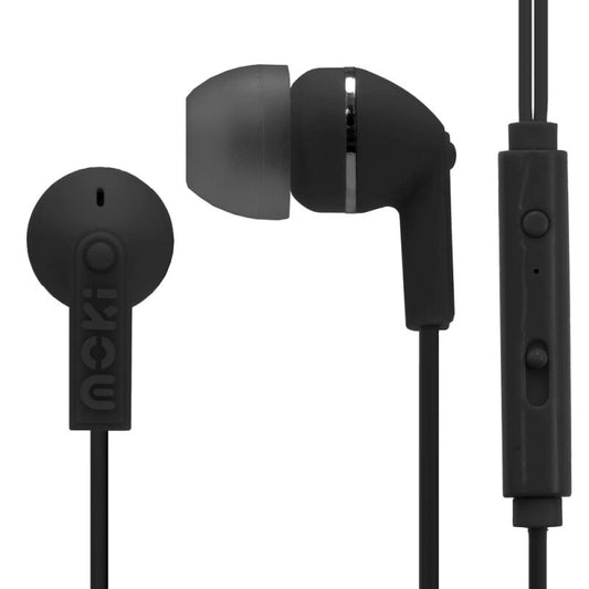 Moki Noise IsoEarbuds Mic Bk [ACC HCBMK]