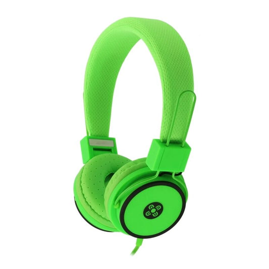 Moki Hyper Wired Headphones Green [ACC HPHYG]