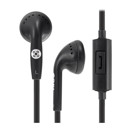 Moki Mic Earphones Black [ACC HPMCMB]