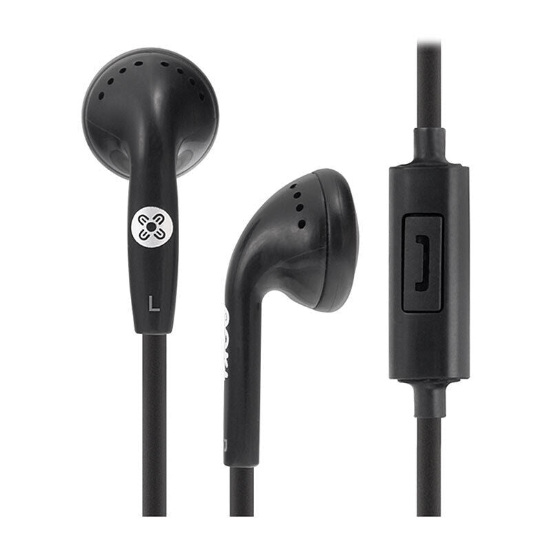 Moki Mic Earphones Black [ACC HPMCMB]