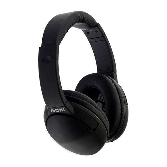 Moki Nero Headphones with Mic [ACC HPNEBK]