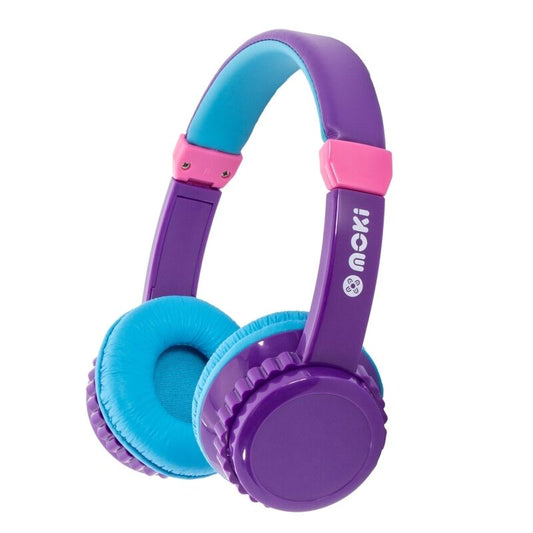 Moki Play Safe Headphone Pu/Aq [ACC HPPSPA]