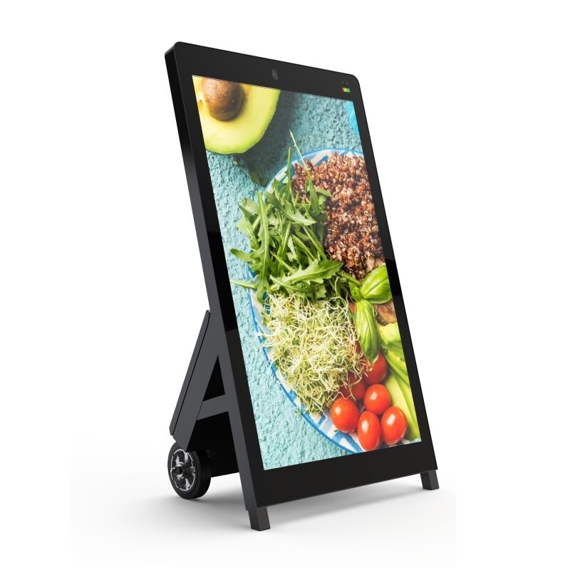 Mitsumaru 43'' Mobile Outdoor IP55 Digital Signage A-Frame Display 1080p [43MDO70FA55]