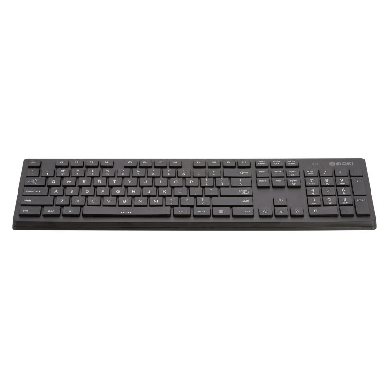 Moki Wireless Keyboard Black [ACC KEWLS]