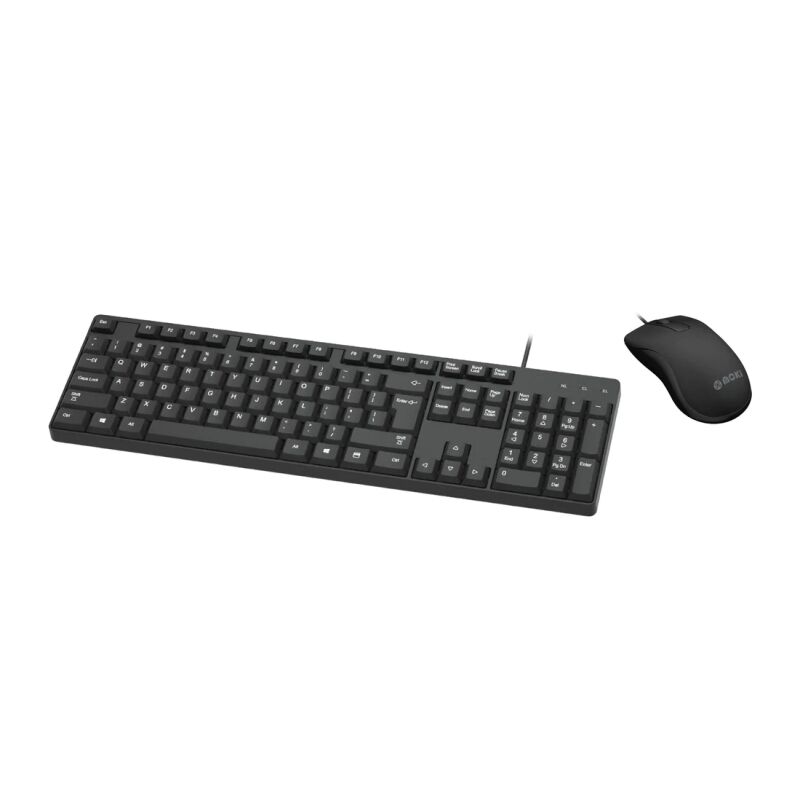 Moki Wired Keyboard & Mouse Combo Black [ACC KEWRDCO]