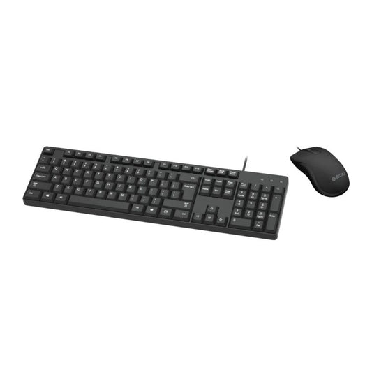 Moki Wired Keyboard & Mouse Combo Black [ACC KEWRDCO]