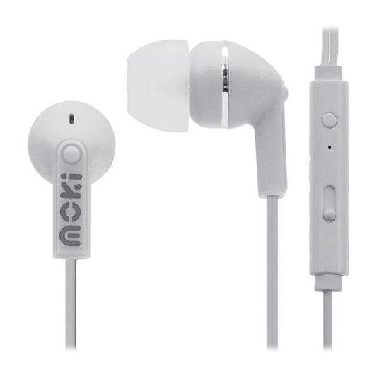 Moki Noise IsoEarbuds Mic Wh [ACC HCBMW]