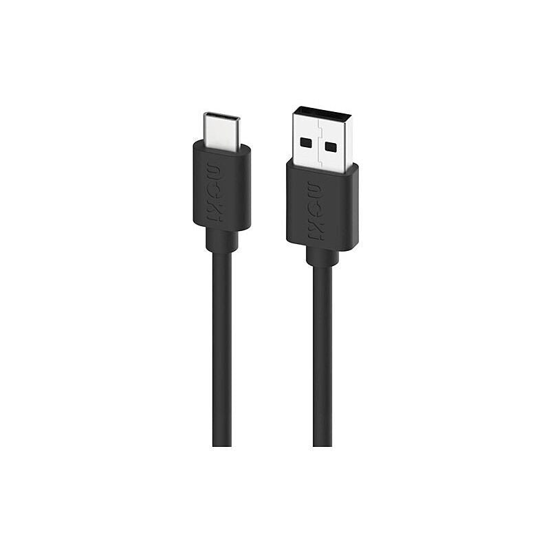 Moki USB-AtoUSB-C Cable 1m Blk [ACC SACMJB]