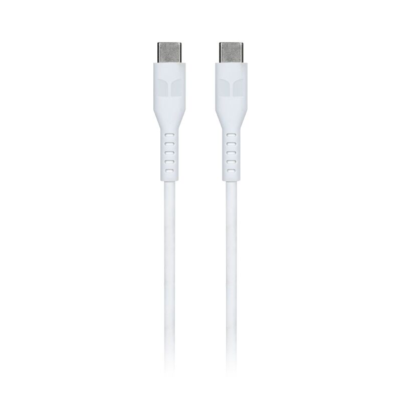 Monster USB-C to USB-C Thermo Plastic Elastometer Cable White 1.2m [MT-1.2MCTOCTW]
