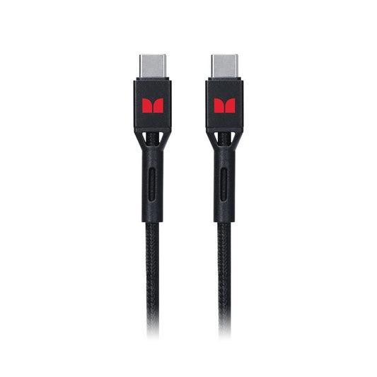 Monster USB-C to USB-C Braided Cable Black 2m [MT-2MCTOCBB]