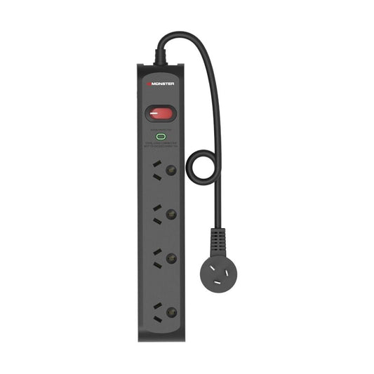 Monster 4 Socket Surge Protector Board [MT-FPSP4700B]