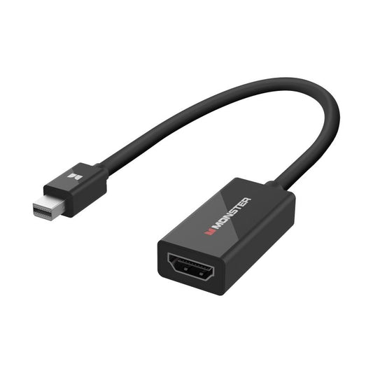 Monster Mini Display Port to HDMI Adaptor 0.15m [MTHDMINIDPADP.15M]