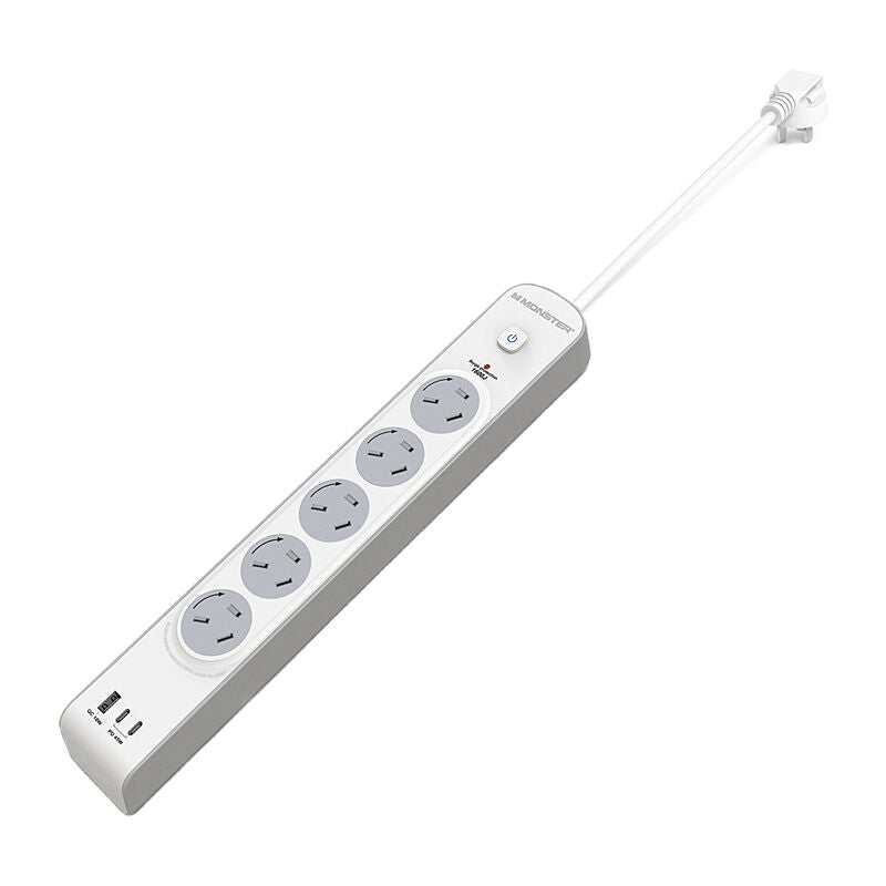 Monster 5 Port Surge with USB