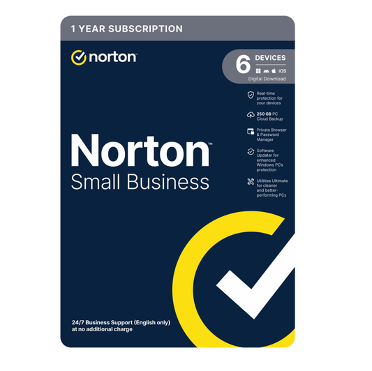 Norton Small Business 1 User 6 Devices 1 Year [21455392]