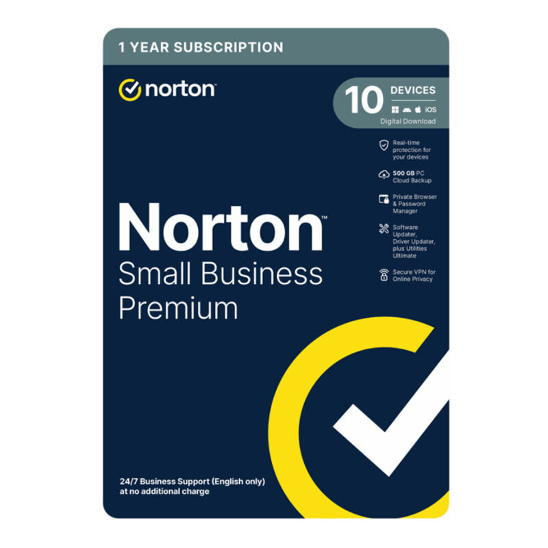 Norton Small Business Premium 1 User 10 Devices [21455389]