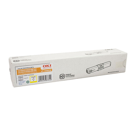 OKI 44469755 Yellow Genuine Toner Cartridge