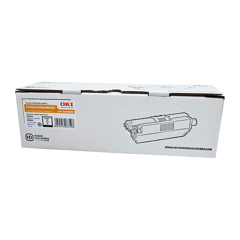 OKI 44469806 Black Genuine Toner Cartridge