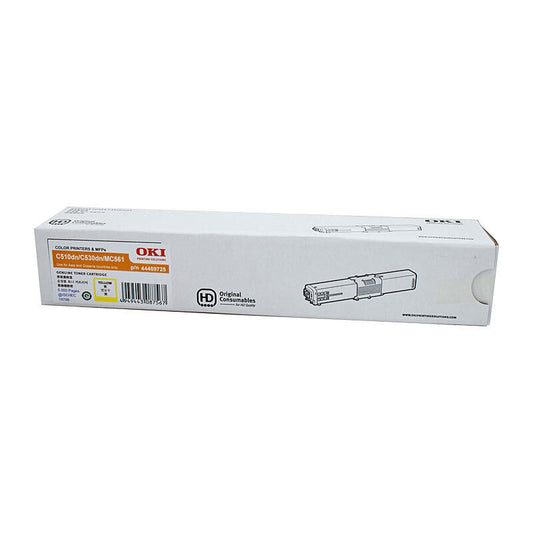 OKI 44469725 Yellow Genuine Toner Cartridge