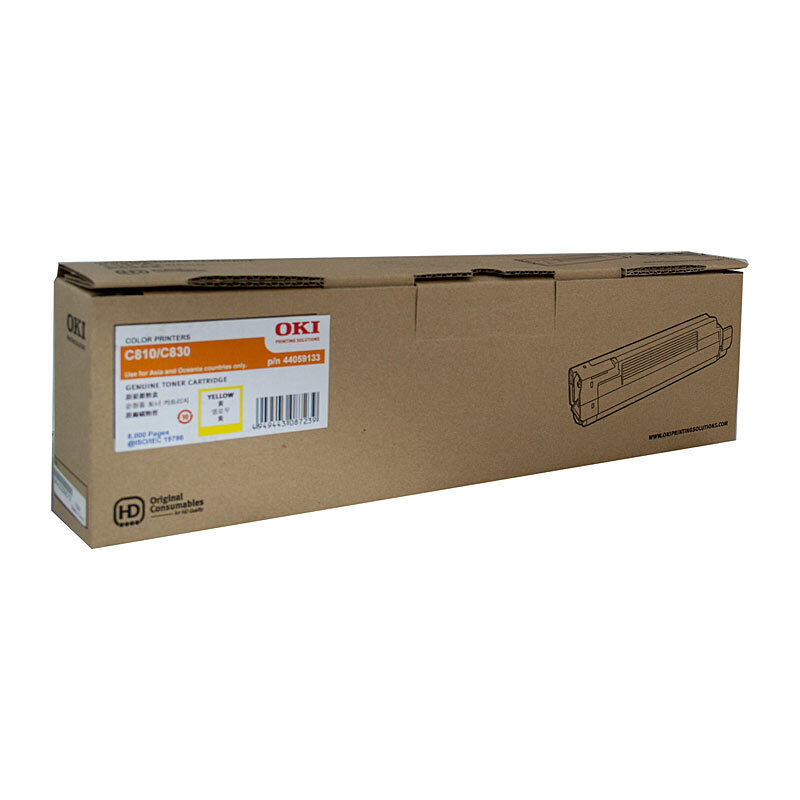 OKI 44059133 Black Genuine Toner Cartridge