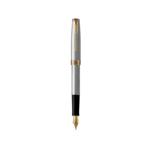 Parker Sonnet Fountain Pen - Red Lacquer, Gold Trim
