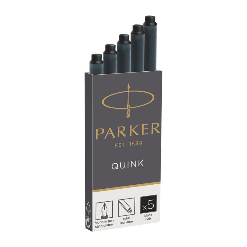 Parker 1950402 Black Genuine Ink Cartridge