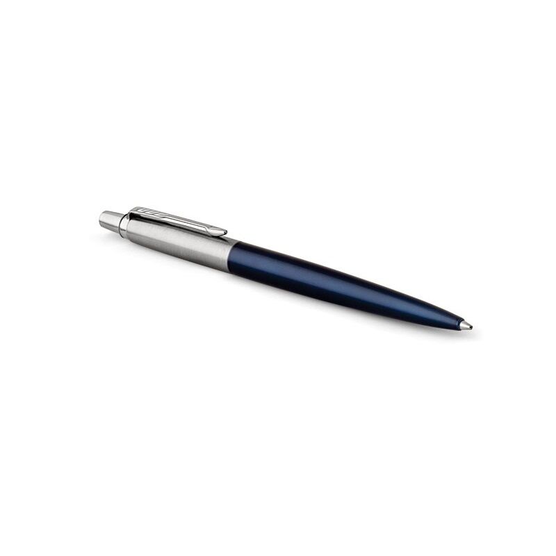 Parker Jotter Ballpoint Pen - Royal Blue, Chrome Trim