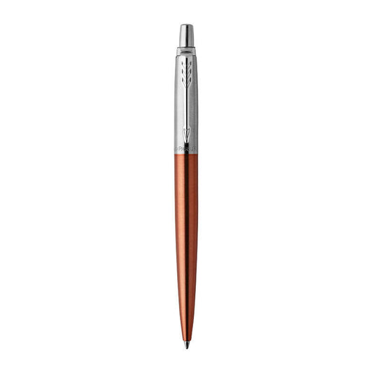 Parker Jotter Ballpoint Pen - Chelsea Orange, Chrome Trim