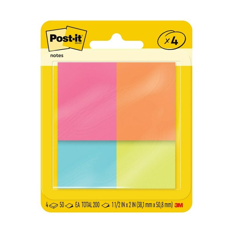 Post-It Page Markers Cape Town 36 x 48mm 4-Pack - Box of 12