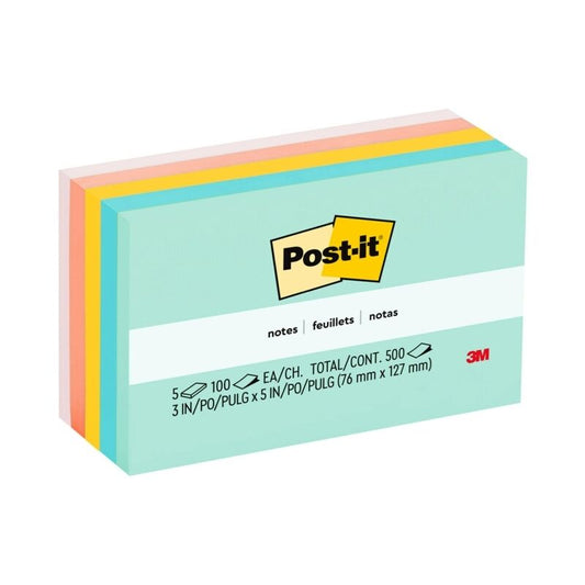 Post-It Notes Marseille 76 x 127mm 5-Pack