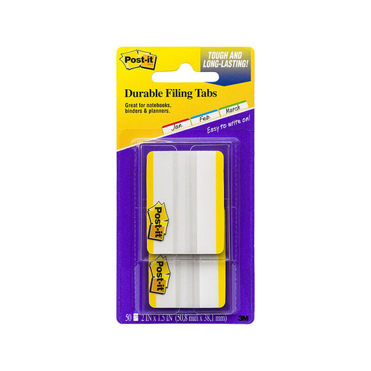 Post-It Tabs Yellow 50 x 38mm 2-Pack - Box of 6