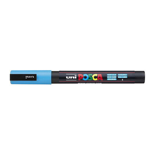 Posca PC-3M Fine Blt Mrk LtBlu