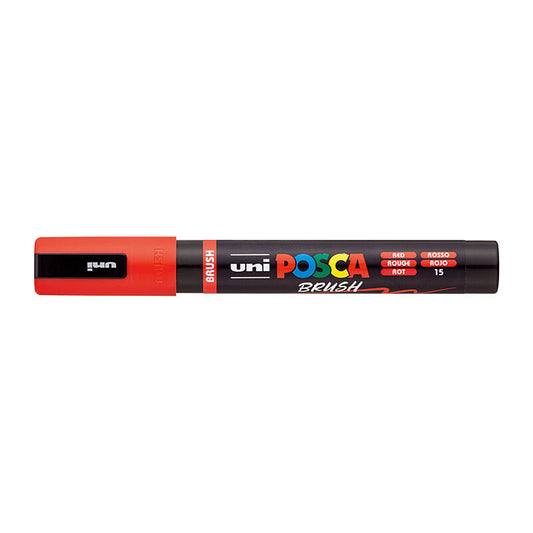 Posca Medium Brush Tip Red