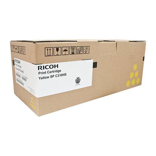 Ricoh 406486 Yellow Genuine Toner Cartridge