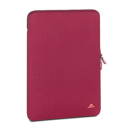 RIVACASE Antishock Sleeve for 13.3-14" Laptops - Burgundy [5223]