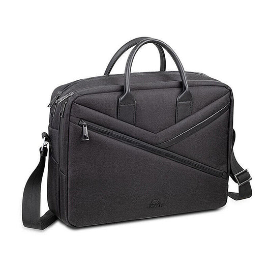 RIVACASE Clark-ECO Laptop Bag 15.6" - Black [8134]
