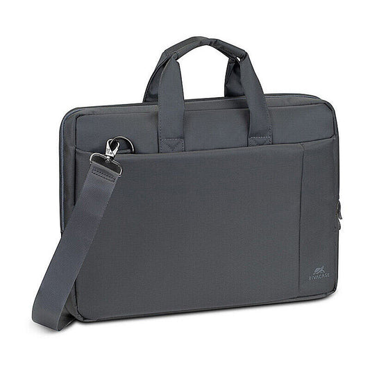 RIVACASE Central Laptop Bag 15.6" - Grey [8231]