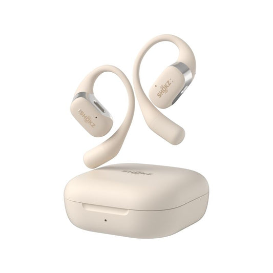 SHOKZ OpenFit Open Ear True Wireless Bone Conduction Earbuds Beige [T910-ST-BG]