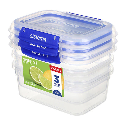 Sistema 1L Rec KlipIt Plus Pk3
