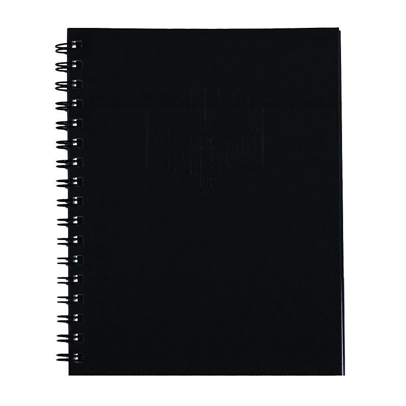 Spirax 511 Hard Cover Book 225X175mm 200Pg Blk Pk5