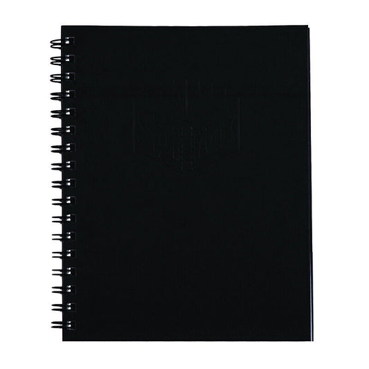Spirax 511 Hard Cover Book 225X175mm 200Pg Blk Pk5