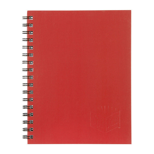 Spirax 512 Hard Cover Book A4 200 Page Red Pk5