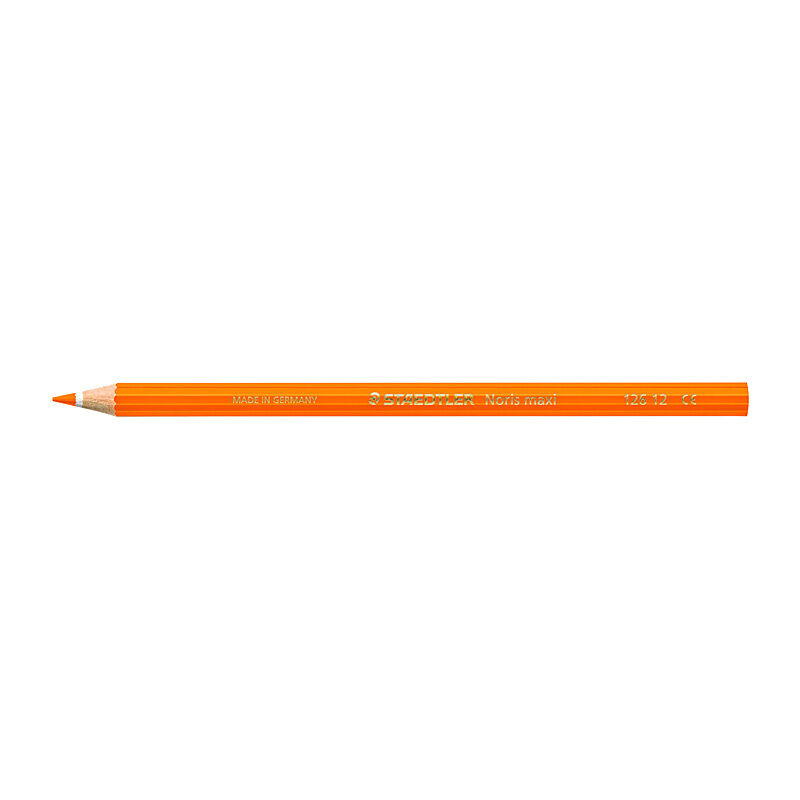 Staedtler Noris Club MAXI Learner Colour Pencil - 12 Pack - Orange